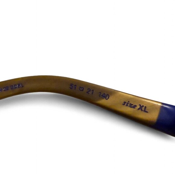 Etnia Barcelona Men's Designer Gold Sunglasses w/Polarized UV Protection - Picture 6 of 6